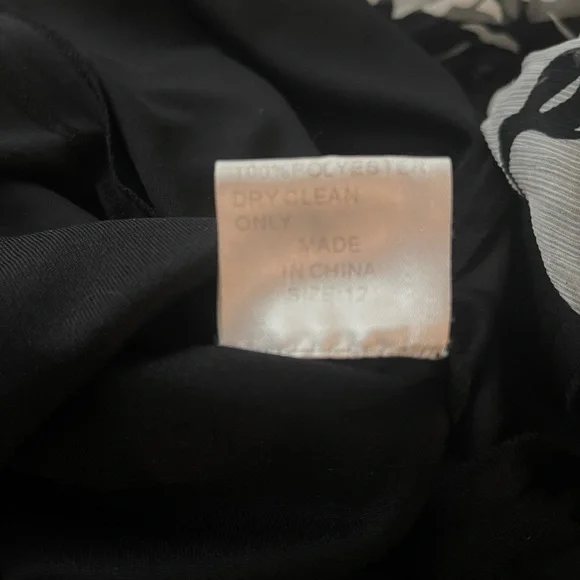 Tadashi Shoji Black and White Maxi Dress - Picture 7 of 8